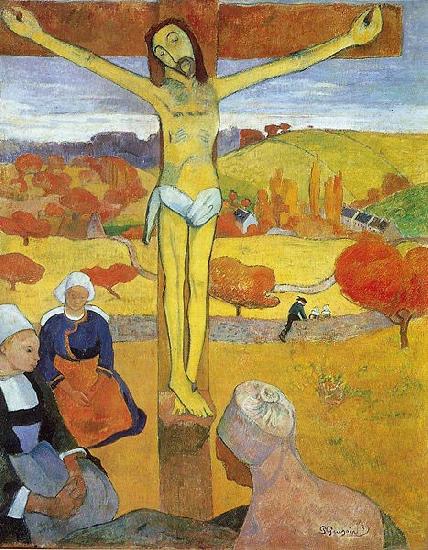 Paul Gauguin The Yellow Christ France oil painting art